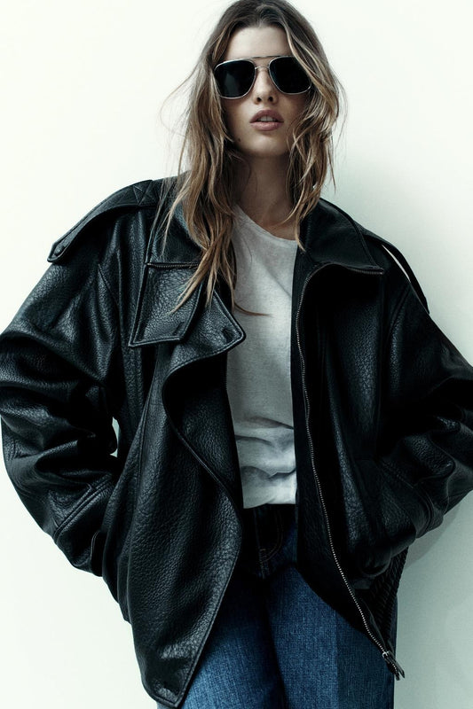 Lola - Faux leather jacket